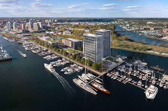 luxury apartments on the stamford waterfront
