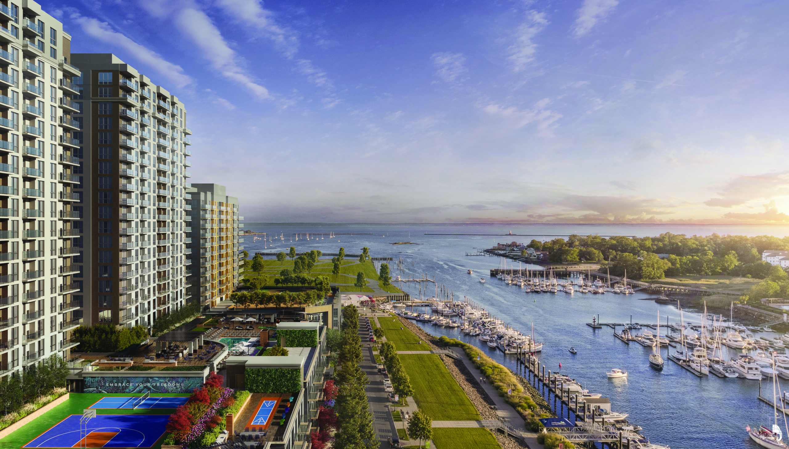 Escape Harbor Point: Luxury Stamford Waterfront Apartments