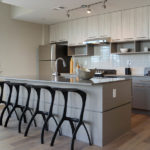 Escape building - Stamford, CT - Living - Showing the kitchen view