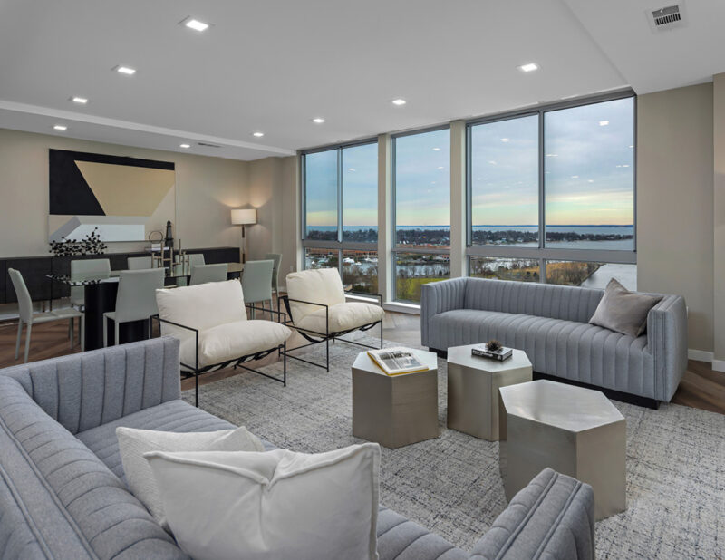 Image showcasing The Luxury Collection: Waterfront Penthouses in Stamford, CT