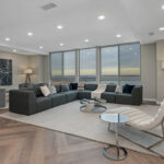 Harbor Point Luxury Collection Penthouse living room Stamford, CT